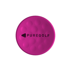 TWiNTEE puregolf logo golf tee pink